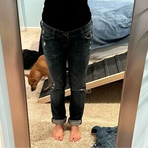 NWOT Vintage Bullhead Indigo Boyfriend Jeans 7 Regular